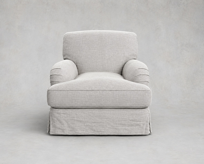 Outlet Salisbury: Kentwell ladies chair loose cover in Sole Linen