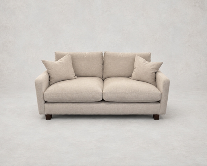 Outlet Tunbridge Wells: Brook Green 3 seater sofa in Cristina Marrone Salice Latte