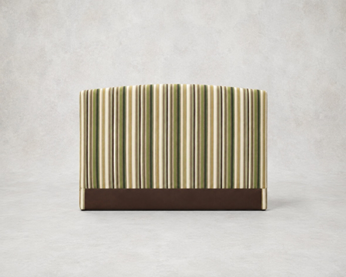 Outlet West Sussex: Brick Lane king headboard in Richard Smith Madeaux Jajim 04 Heather