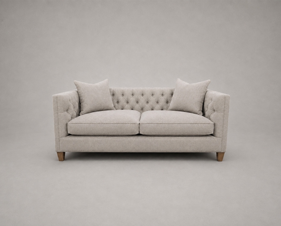 Outlet West Sussex: Haresfield 3 seater sofa in Padua Pavement Stone