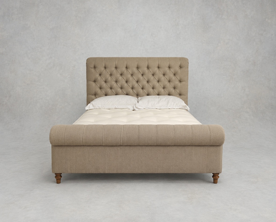Outlet Bury St Edmunds: Pentlow King Bed in Swaledale Linen Natural