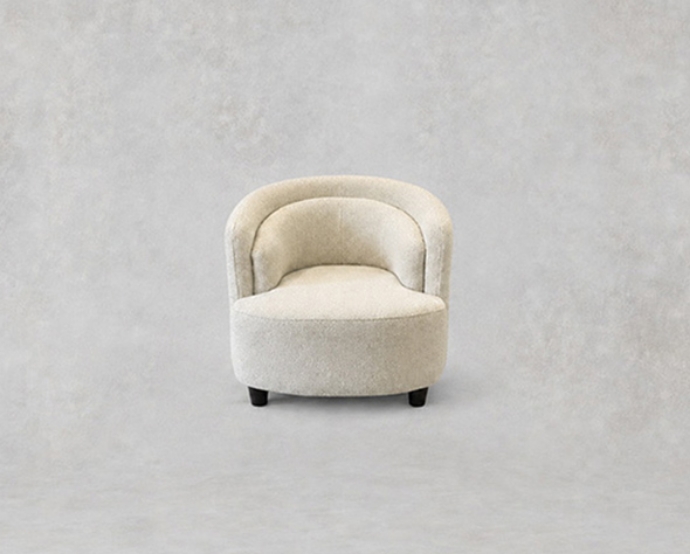 Outlet Tunbridge Wells: Blakeney chair in Cloth 22 Weaves Grand Teton Chalk