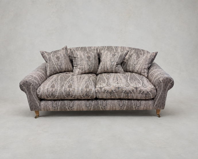 Outlet Salisbury: Walberswick 3-seater sofa in TOI V&A Paisley Splendour Linen