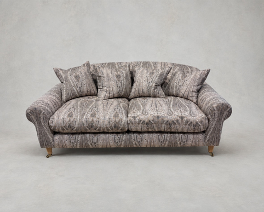 Outlet Salisbury: Walberswick 3-seater sofa in TOI V&A Paisley Splendour Linen