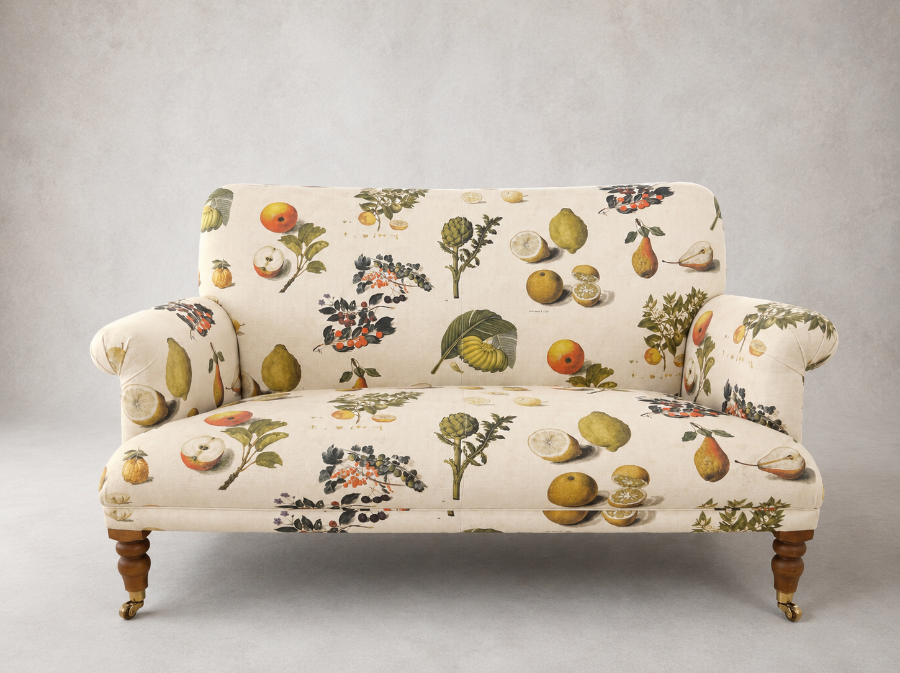 Midhurst 2 Seater Sofa in V&A Botanical Collage