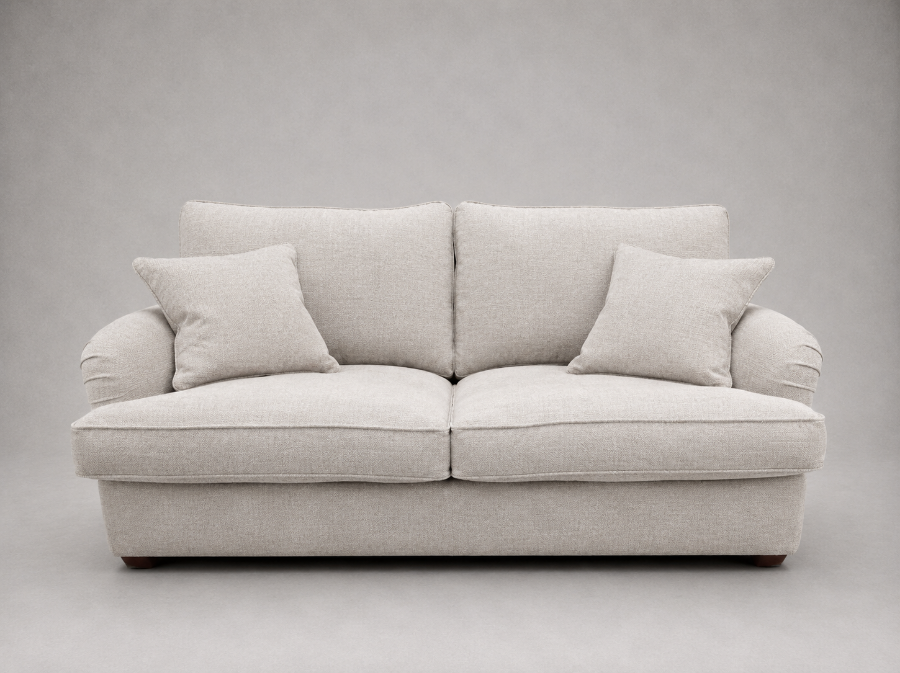 Alwinton 2 seater sofa bed in Design 6 Natural Linen