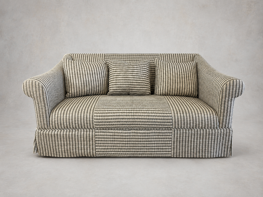 Outlet Sutton Coldfield: Turnberry 3 seater sofa in Stockport Stripe Hunter