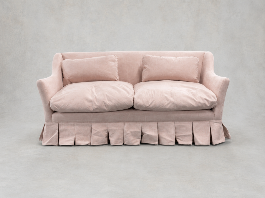 Outlet West Sussex: Cromer 2.5 seater sofa in Cristina Marrone Moda Rose