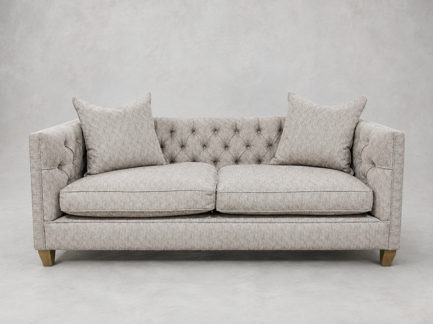 Outlet West Sussex: Haresfield 3 seater sofa in Padua Pavement Stone