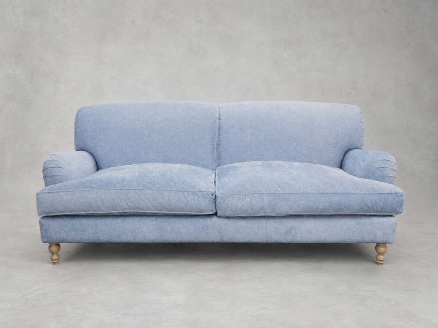 Outlet West Sussex: Kentwell 4 seater sofa in Ross Raffles Pacific