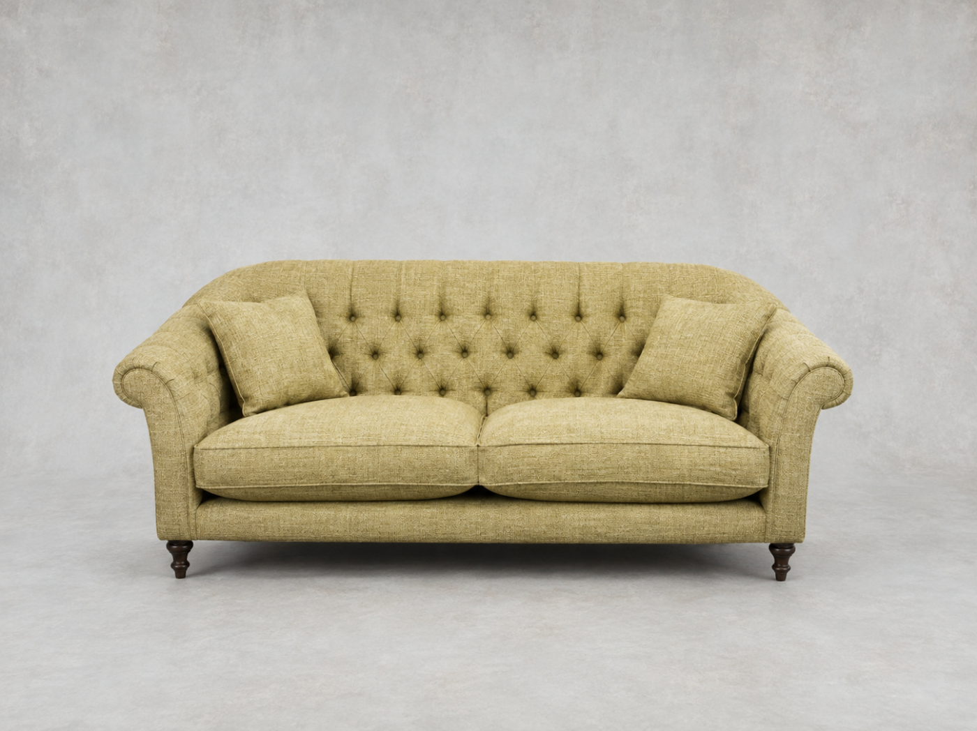 Outlet West Sussex: Abbotsbury 3 Seater sofa in Sussex Parquet Harvest
