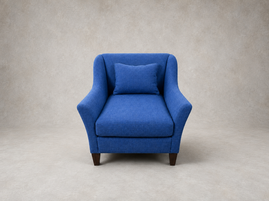 Outlet West Sussex: Cromer chair in Romo Linara Topaz