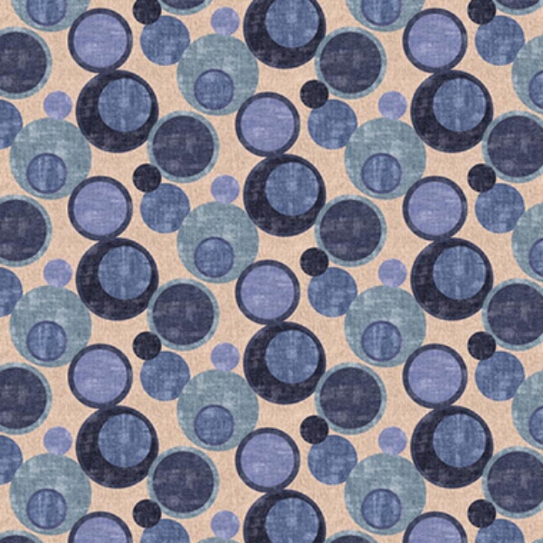 Spill Resistant Harper's Bazaar - Spheres: Artist's Denim