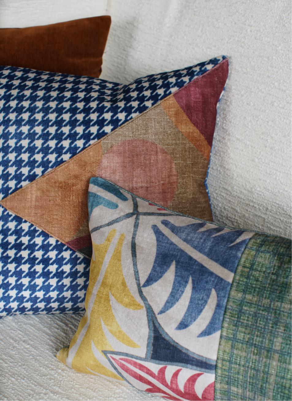 Scatter cushions on Muse sofa