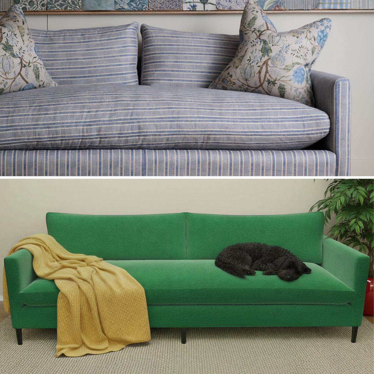 Natasha’s Heyshott sofa